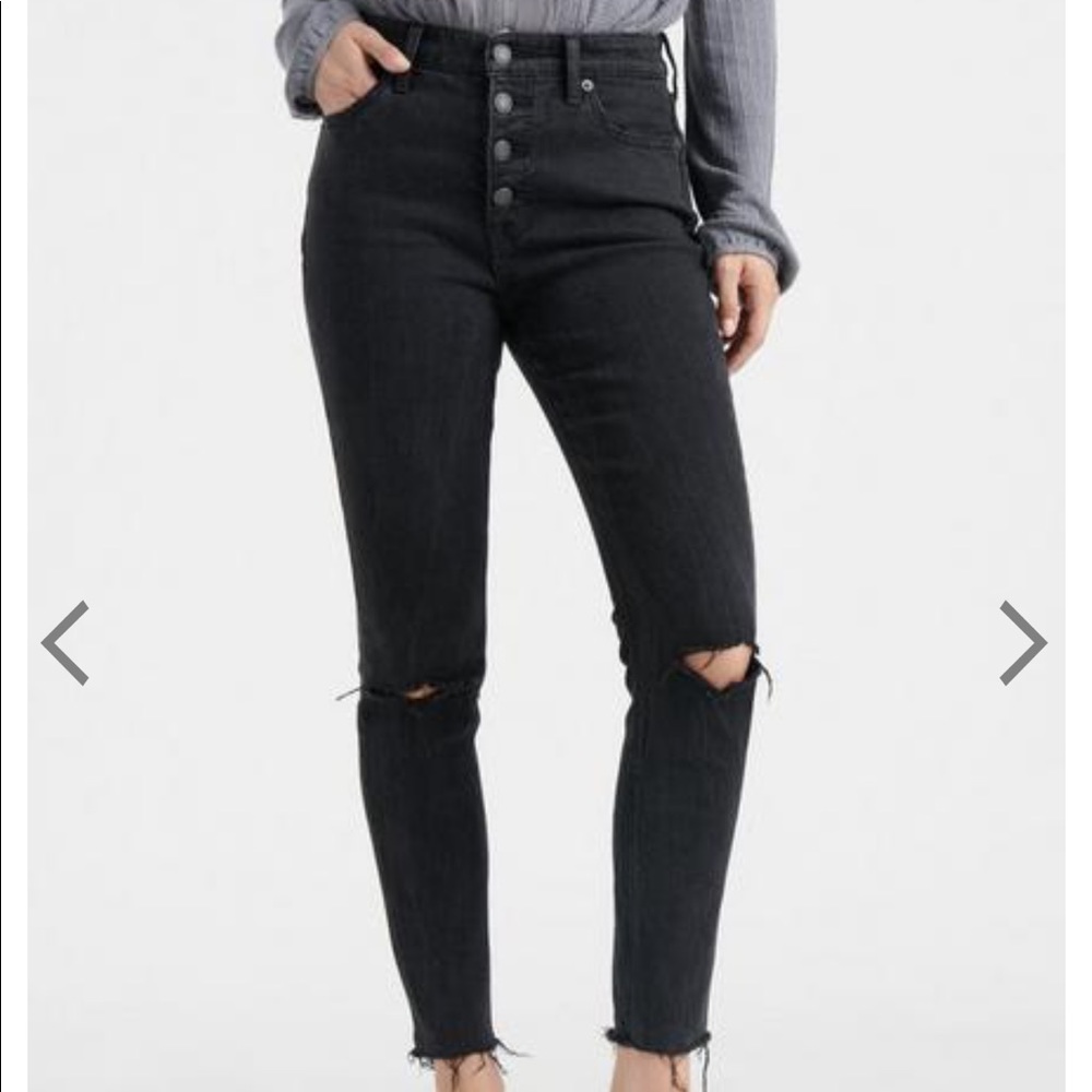 Lucky Brand high waisted jeans